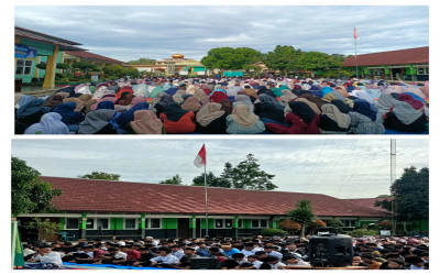 DOA DARI MTS N 2 PRINGSEWU UNTUK SAUDARA DI ACEH, SUMATERA UTARA, DAN SUMATERA BARAT.